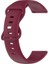 Huawei Için 20 Mm. Silikon Saat Bandı Gt 3 42 Mm. Burgundy (Yurt Dışından) 5