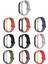 Xiaomi Mı Band Için 6/5/4/3 Silikon Kayış, Stil: Gt Case Kirmizı+Altez (Yurt Dışından) 4
