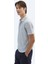Bej Baskılı Polo Yaka Pamuk Karışımlı T-Shirt 4