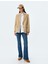 Ispanyol Paça Normal Bel Skinny Fit Düğmeli Kot Pantolon - Flare Jean 2