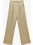 Regular Fit Cepli Pile Detaylı Geniş Paça Kumaş Pantolon 1