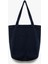 Cep Detaylı Saplı Denim Tote Çanta 2