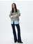 Ispanyol Paça Normal Bel Skinny Fit Düğmeli Kot Pantolon - Flare Jean 1