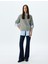 Ispanyol Paça Normal Bel Skinny Fit Düğmeli Kot Pantolon - Flare Jean 2
