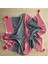 Cozy Skin Throw %100 Pamuk, 4 Kat Müslin, Iplik Boya,yıkamalı, 130X170 Diz Battaniyesi & Koltuk Şalı 2