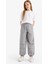 Kız Çocuk Paraşüt Jogger Paça Pantolon E0160A825SM 2