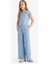 Kız Çocuk Wide Leg Geniş Bol Paça Beli Lastikli Eşofman Altı C1180A825SM 4