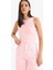 Slim Fit Dar Kesim Halter Yaka Basic Düz Atlet F0357AX25SM 3