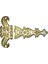 Dekoratif, Sac Tek Kuyruklu Menteşe - 69X102 mm, Büyük, Sarı, 100 Adet 1