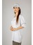 Woxxo Privacy Baskılı Unisex Oversize T-Shirt -Beyaz Lycralı Modal/pamuk 2