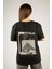 Woxxo Show Me Your Code Baskılı Unisex Oversize T-Shirt -Siyah Lycralı Modal/pamuk 1
