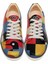 Kadın Vegan Deri Çok Renkli Sneakers - Bauhaus Birdie Tasarım 3