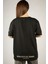 Woxxo The Worst Past Builds Up The Best Future Baskılı Unisex Oversize T-Shirt -Siyah Lycralı Modal/pamuk 4