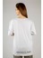 Woxxo Reality Is Wrong Baskılı Unisex Oversize T-Shirt -Beyaz Lycralı Modal/pamuk 4