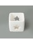 Deco Love Mumluk - Beyaz - 6x6 cm 1