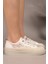 Luxora Lastik Bağcıklı Dantel Sneakers Beyaz 4