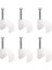 1 Numara Çivili 4 mm Kroşe (100LÜ Poşet)(Kordon Kabloları Için) 2