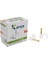 Karya 3 Numara Çivili 7 mm Kroşe (100LÜ Poşet)(2x1.5 - 3x1.5 Ttr Kablolar Için) 2