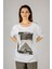 Woxxo Show Me Your Code Baskılı Unisex Oversize T-Shirt -Beyaz Lycralı Modal/pamuk 1