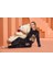 25064 Kadın Antrasit Sevimli Aplike Detay Welsoft Homewear Pijama Takım 2