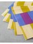 Summer Checkers Kağıt 20'li Kağıt Peçete 33X33 cm Mor-Sarı 2