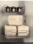3'lü Set Organizer Erzak Kutusu Bpa Free Saklama Kutusu Soğanlık Sebzelik Sepet Krem 8 Lt x 3 2