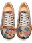 Kadın Vegan Deri Çok Renkli Sneakers - Hi Fish Tasarım 2