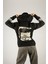 Show Meyour Code Fermuarlı Kapüşonlu Unisex Sweatshirt - Siyah Street Baskılı 1