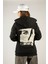 Humanity Fermuarlı Kapüşonlu Unisex Sweatshirt - Siyah Street Baskılı 1