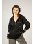 Humanity Fermuarlı Kapüşonlu Unisex Sweatshirt - Siyah Street Baskılı 3