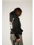 Dreams Are For Realfermuarlı Kapüşonlu Unisex Sweatshirt - Siyah Street Baskılı 3
