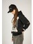 Privacy The New Cecrecy Baskılı Kapüşonlu Unisex Sweatshirt - Siyah %100 Organik Pamuk 2