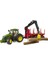 John Deere 7r 350 Traktör ve Kütük Taşıyan Römork BR03154 2