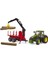 John Deere 7r 350 Traktör ve Kütük Taşıyan Römork BR03154 3