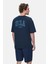 Sınclaır Beyaz Nakışlı Bisiklet Yaka Baskılı Standard Fit Erkek Tshirt 4