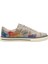 Kadın Vegan Deri Çok Renkli Sneakers - Dogo Stamp Tasarım 4
