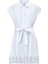 Onllou Lıfe Emb S/s Shırt Dress Ptm Beyaz 4