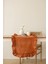 Rufle | Fırfırlı Keten Tarçın Runner 40 X 110 Cm 1