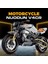 Harley Bmw Motosiklet Yapı Taşı Modeli Bulmaca Montajlı Oyuncak Araba (Yurt Dışından) 1