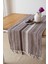 Neula | %100 Pamuk Koyu Kahve Örme Runner 40 X 110 Cm 2