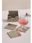 Özel Seri Butik Kare Bardak Altı 6'lı Set 2