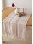Neula | %100 Pamuk Bej Örme Runner 40 x 110 cm 2
