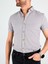 Erkek Gri Kısa Kol Gömlek 1