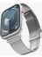 Apple Watch 49mm Ultra 2/1 - 46mm Seri 10 - 45mm Seri 9/8/7 - 44mm Seri SE2/SE/6/5/4 Kordon Kayış Band Sleek Link Silver - AMP07224 3