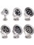 Mini Spot Paslanmaz Ayaklı Havuz LED Aydınlatma Ampülü Lamba Kırmızı A-1210 6W 12V IP68 5