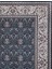 Ferimah 39643B Mavi Yumuşak Dokulu Sık Dokuma Üst Kalite Vintage Ipek Bambu Halı 2