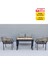 60 x 20 Grandluxe Lux Bahçe Seti 2+1+1+Masa 1
