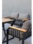 60 x 20 Grandluxe Lux Bahçe Seti 2+1+1+Masa 2