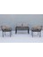 60 x 20 Grandluxe Lux Bahçe Seti 2+1+1+Masa 5