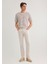 Jake Ekru Comfort Gabardin Pantolon 0042222763 1